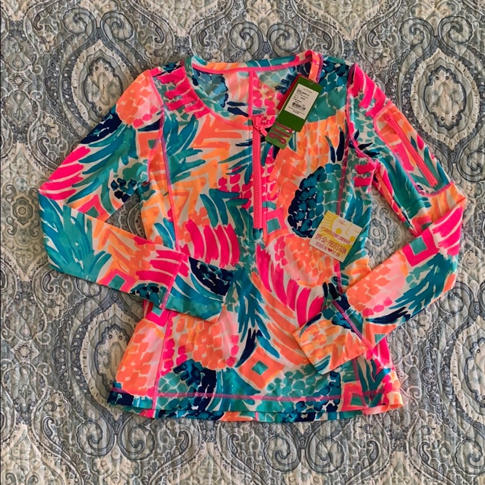 Lilly Pulitzer Luxletic Sunguard Size XS NWT